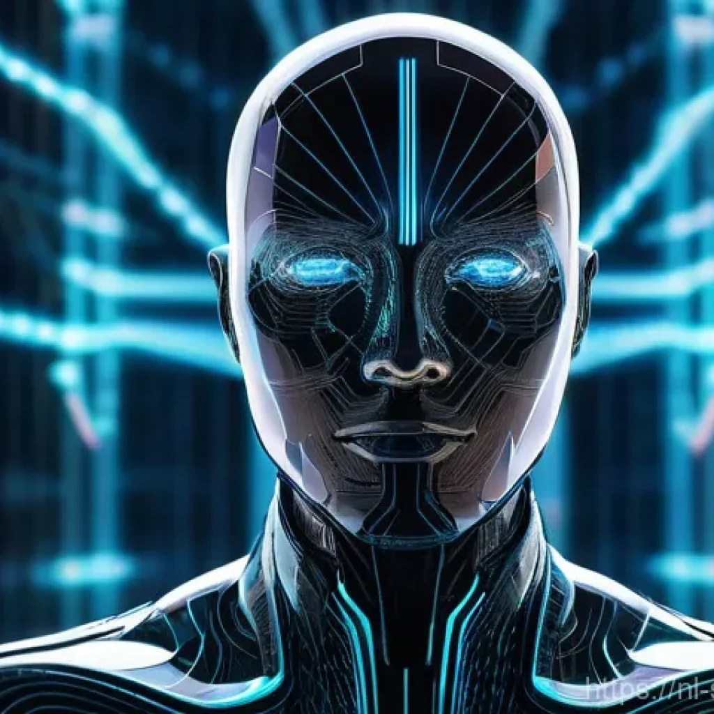 보안 오케스트레이션에서의 머신 러닝 활용 사례 - **Prompt:** "A highly detailed, ethereal digital sentinel, embodying advanced machine learning, stan...