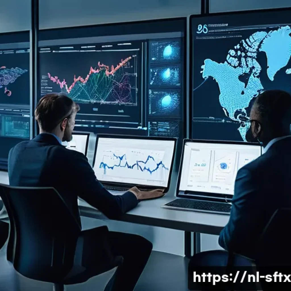 보안 오케스트레이션 자동화의 커뮤니티와 포럼 - **Prompt:** A diverse group of cybersecurity professionals, aged late 20s to early 50s, collaborativ...