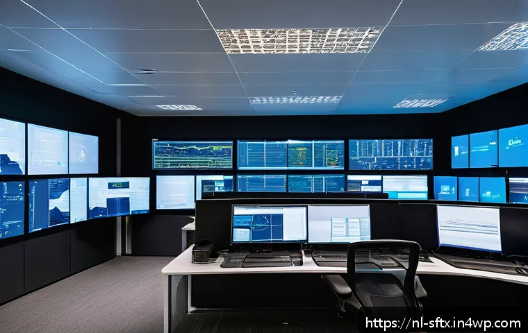 보안 오케스트레이션 자동화 구현 방법 - A modern cybersecurity operations center in the Netherlands, showing a diverse team of professionals...